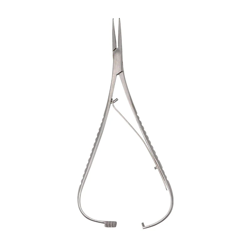 Dental Lab Surgical Instruments Dental Needle Holder Forceps Suture Orthodontic Mathieu Standard 1pc 14cm Extra Fine Beak Plier