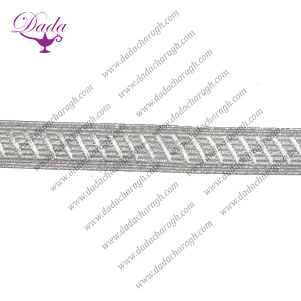 20 Mm Braids Silver Mylar Rank Marking Laces Trims Tresses