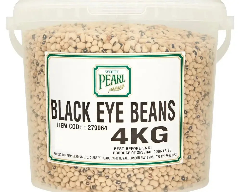 Wholesale Natural Black Eyed Beans/ Non-GMO White Cowpea bean in Bulk