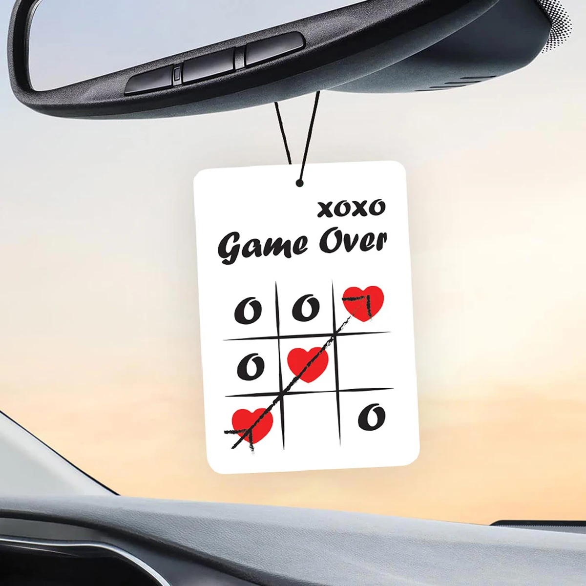 Hot Sale Decorative Air Freshener Cardboard Game Over Passion Ocean Pirate Sunshine Love Exotic Long lasting High Quality