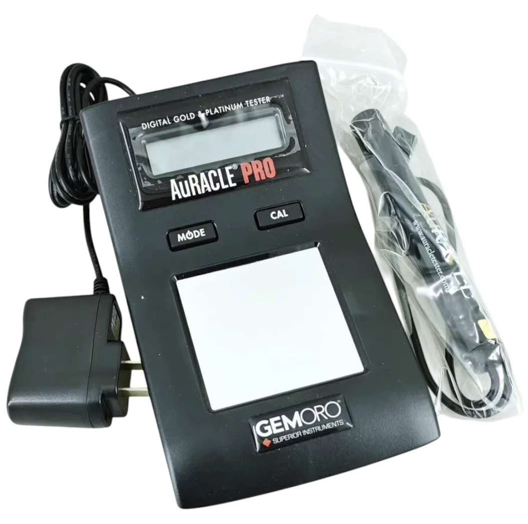 Portable Gold & Platinum Tester - Fast Jewelry Authenticity Detector with LCD Display, 8K to 24K Measurement