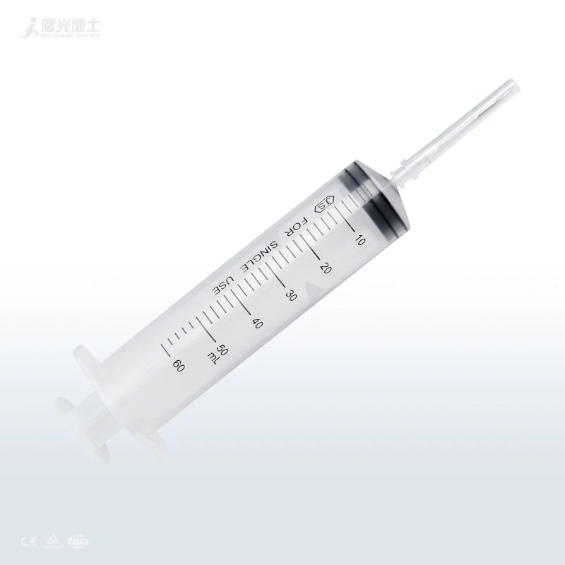 Factory Direct Disposable 1ml 2ml 3ml 5ml 10ml 20ml 50ml 100ml 200ml Luer Lock Injection Syringe