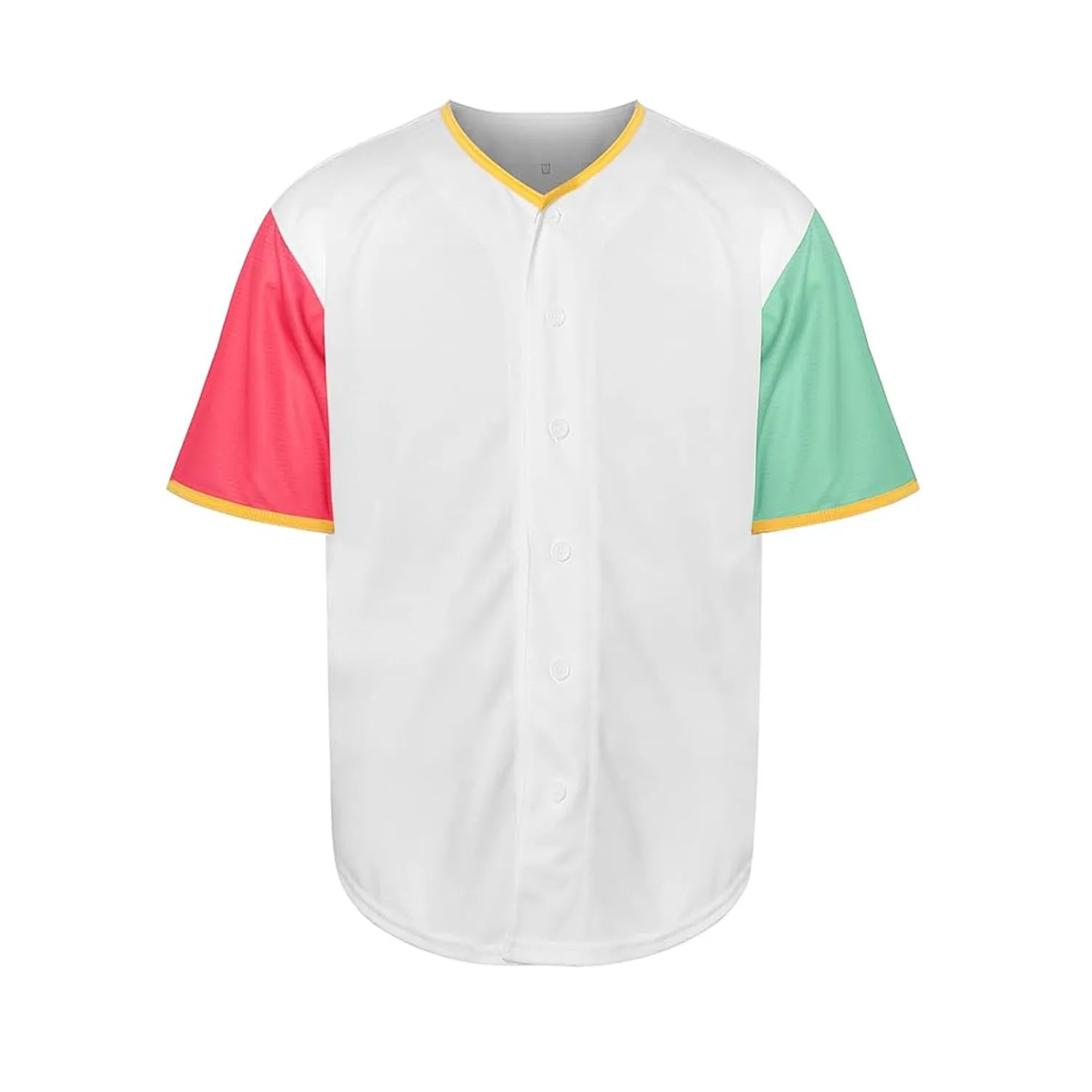 High quality new trending design sports own logo soft material custom team name with logo branded baseball jersey