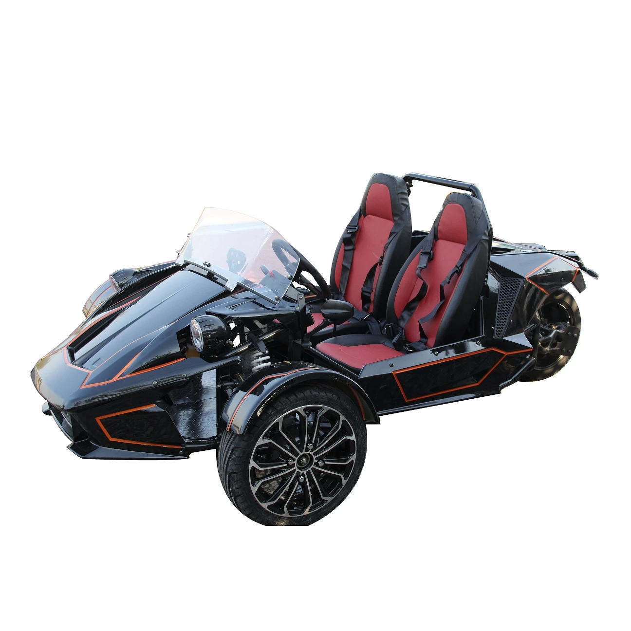 Заводская оптовая продажа 350CC бензиновый 3-колесный мотоцикл с открытым кузовом 250CC рабочий объем 1000 Вт мощный моторизованный пассажирский автомобиль