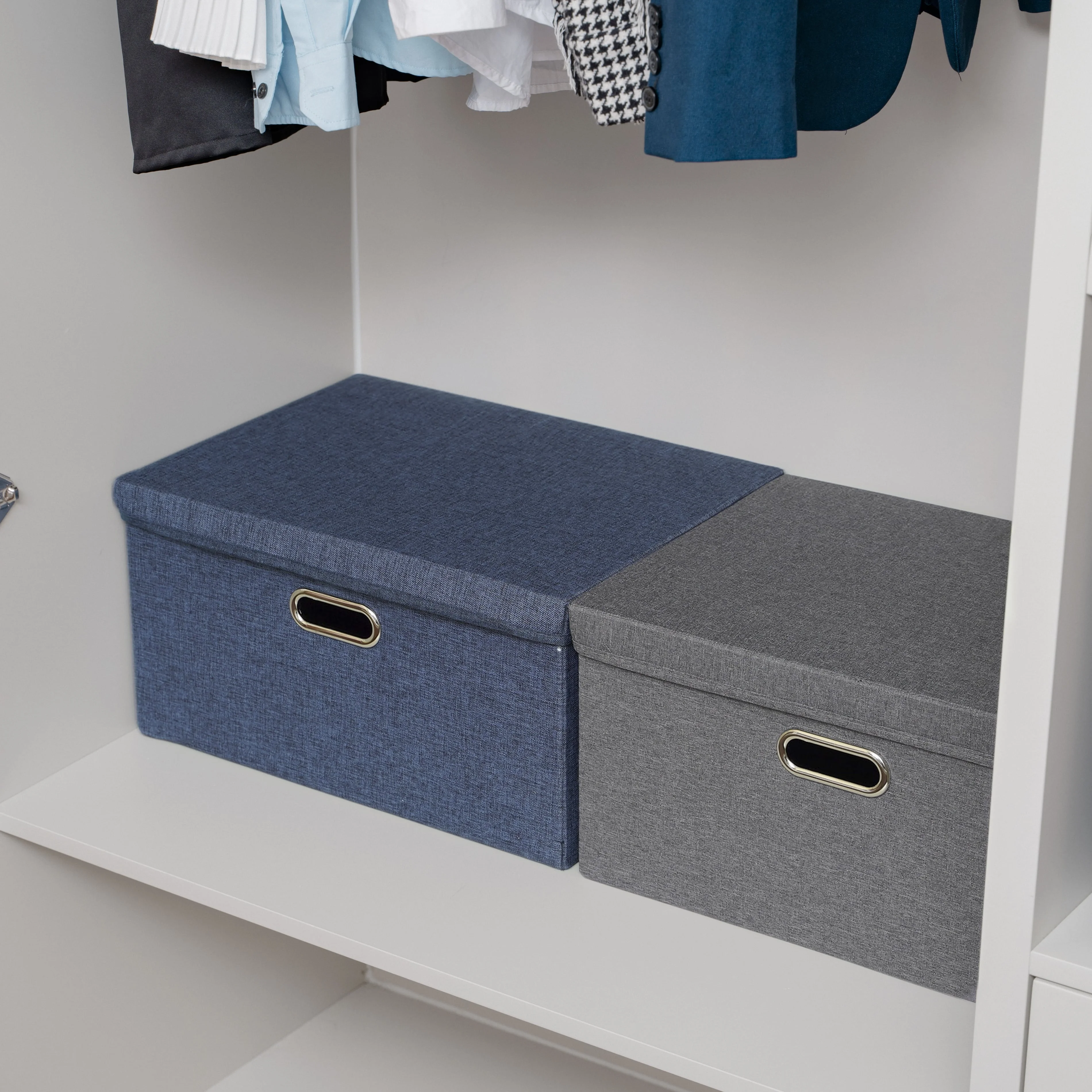 MA19 Foldable fabric storage bins & boxes for clothes book kids toys OEM Customized Factory Price home storage & organization