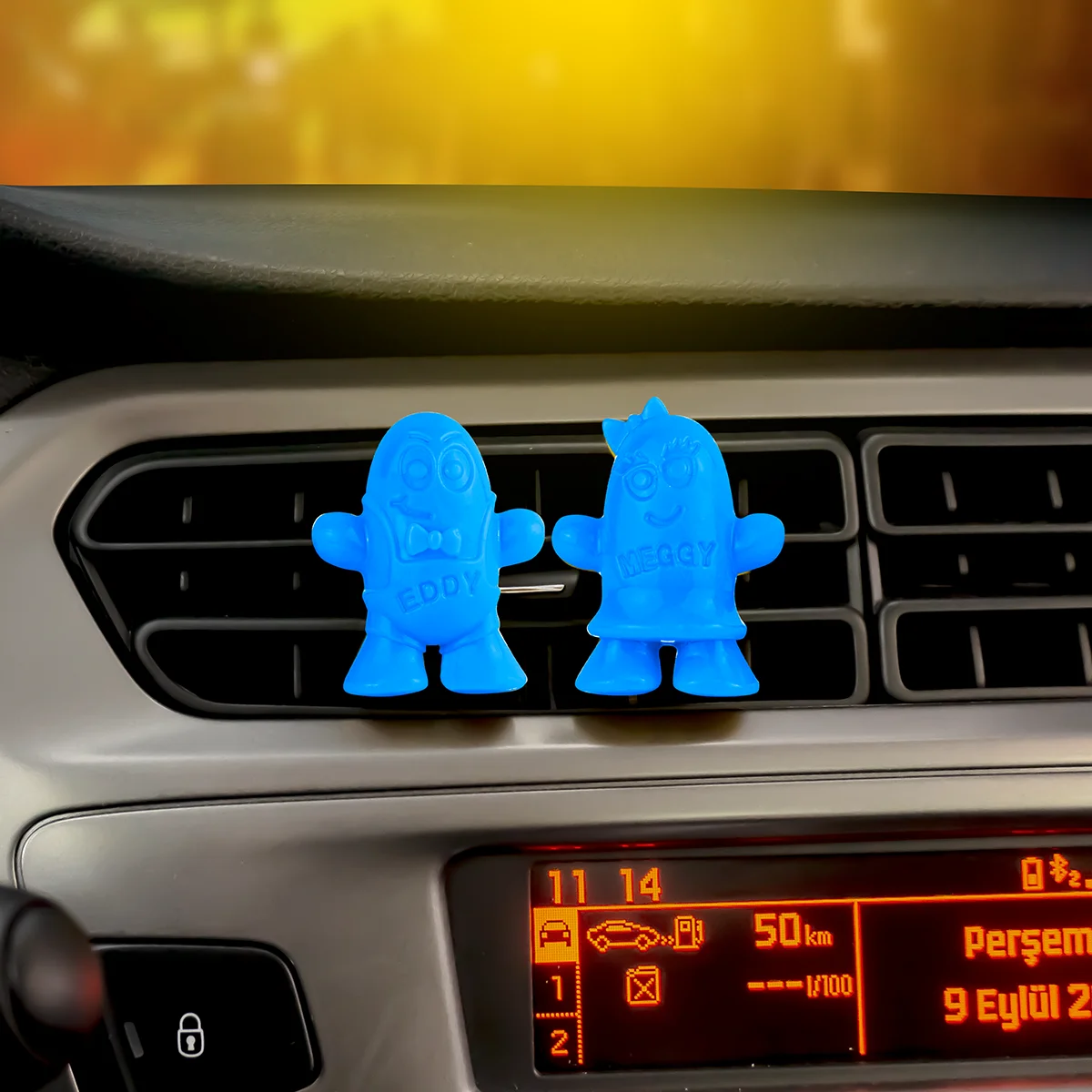 Hot Sale Air Fresheners Ocean Fresh 2in1 Long Lasting Car Plate Air Fresheners Olive Flower Passion Woody Love Spring Elegance