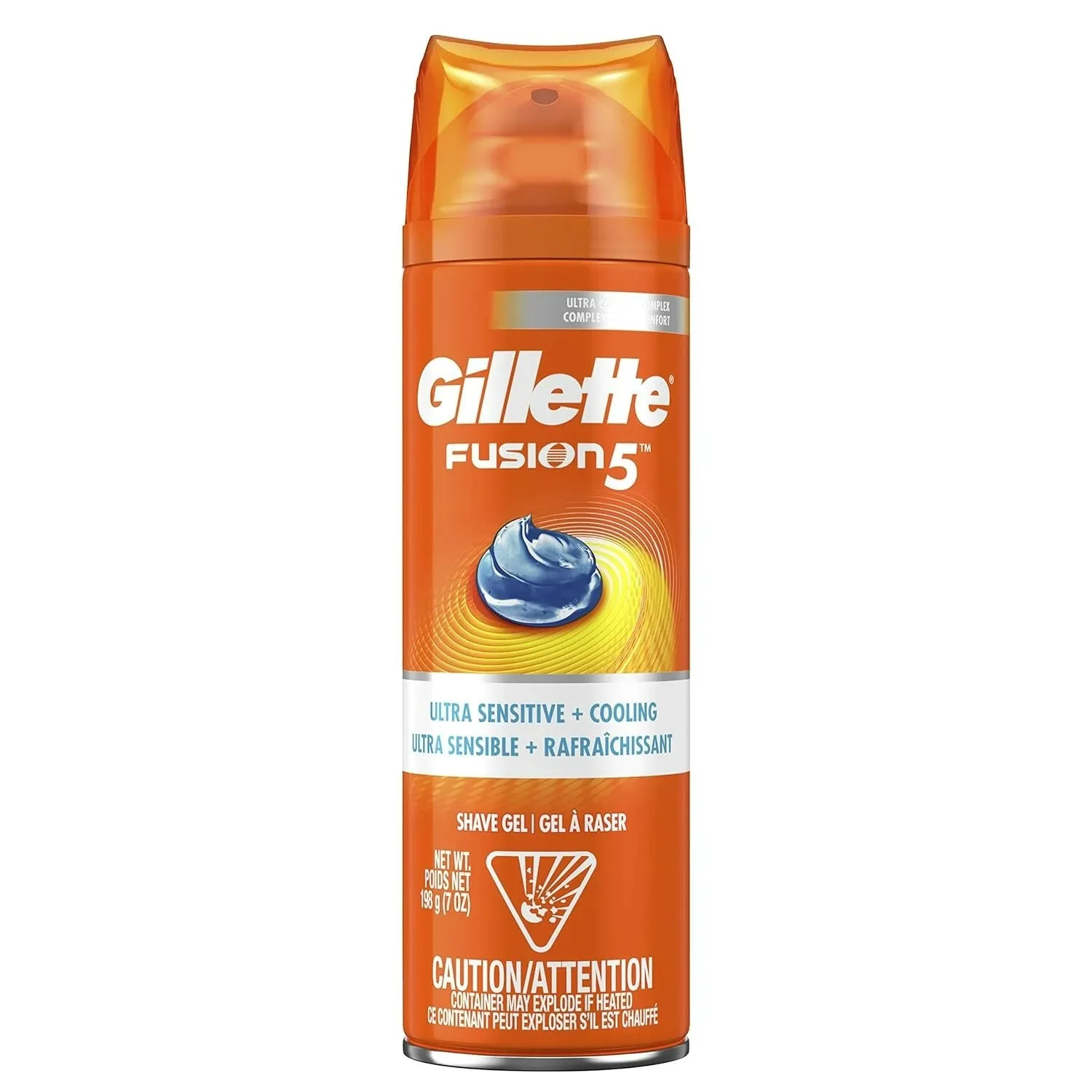 Ультра чувствительный охлаждающий гель Hydra Gillette Fusion5 7 унций