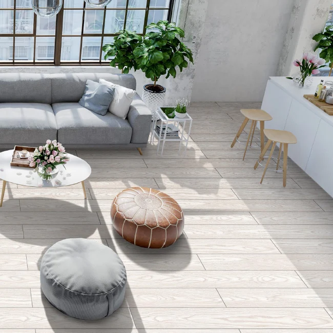 200x1200mm matte full porcelain wooden tile bedroom balcony living room straight edge porcelain non-slip wooden tiles