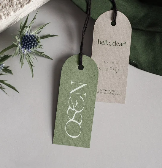 Personalized Retail Tags Diy art craft hang tag matte special card paper Swing Tag for bottle candle gift wedding candy box