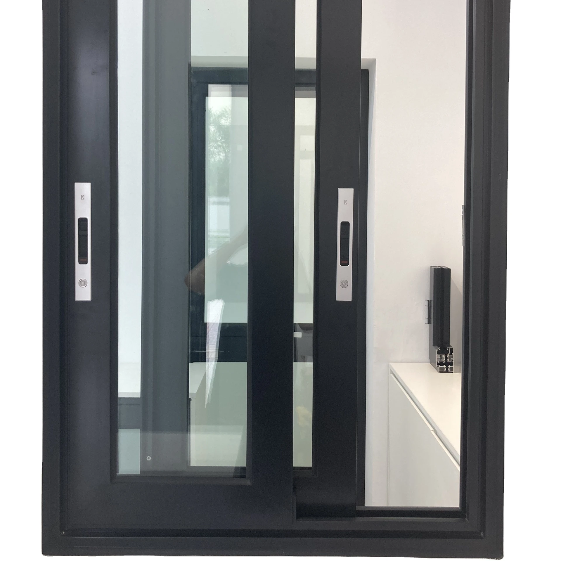 Aluminum Sliding Door Made By HolCom VietNam  Cancel Noises &  Inside w Outside Size Customize