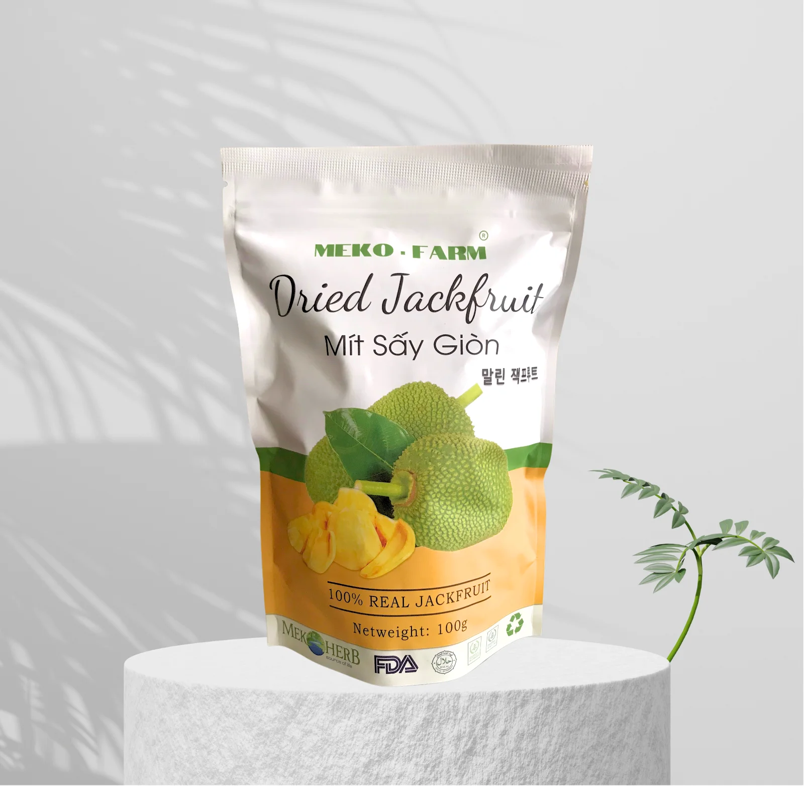 MEKO FARM CRISPY DRIED JACKFRUIT FROM MEKONG HERBALS VIET NAM