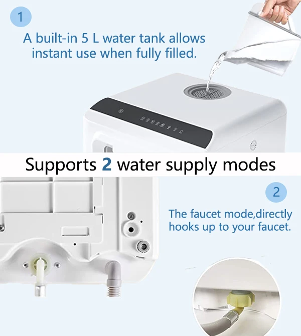 4 Sets Home Use Automatic Compact Dishwasher Electric Control Countertop Table Top Mini Dishwasher for Kitchen Black Carton 220