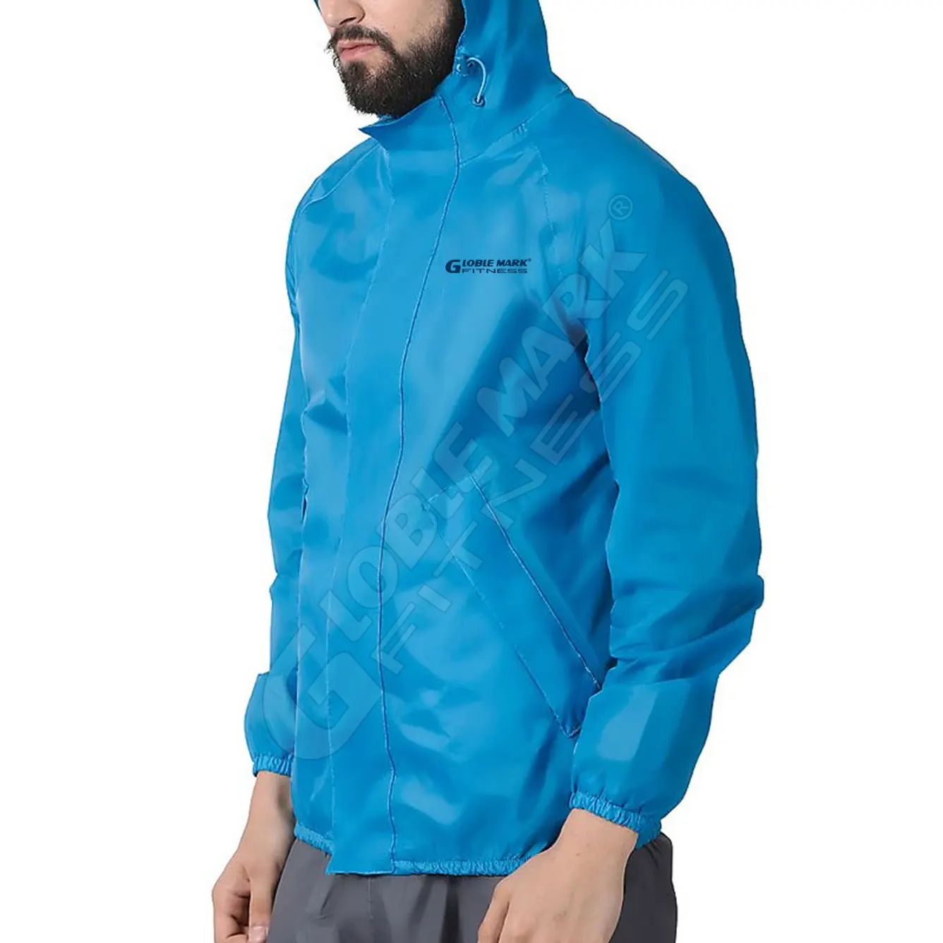 High Manufacture Men Rain Jacket Casual Wear High Frequency Rain Jackets For Online Sale