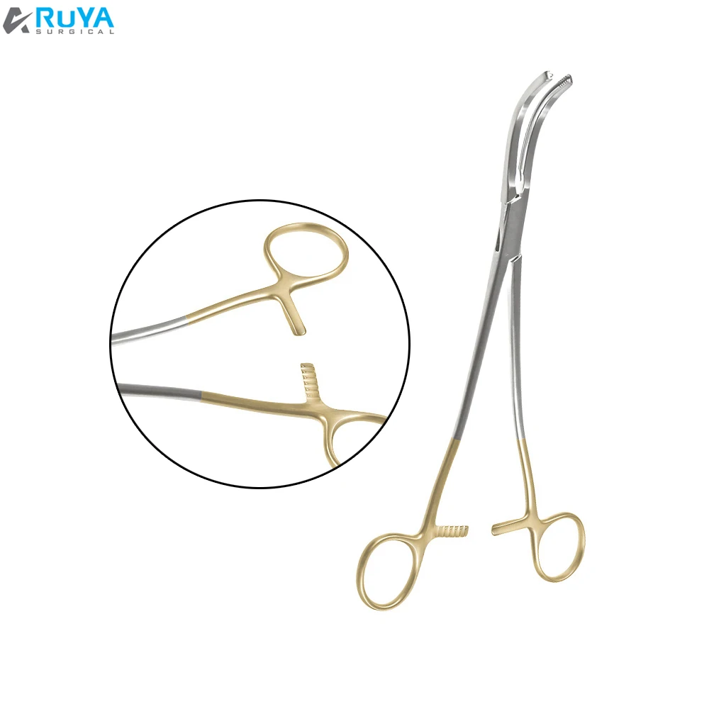 Medical Surgical Atraumatic Tangential Cardiovascular Clamps DEBAKEY Potts ATRAUMA Multipurpose Vascular Clamps Stainless Steel