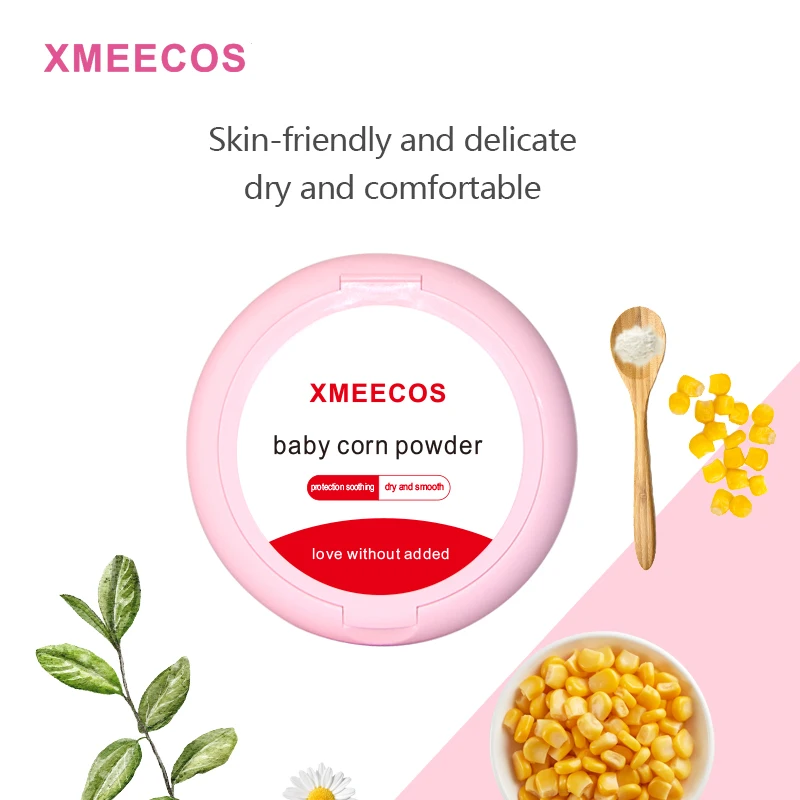 Baby Corn  Powder  Soft Skin care Clean and comfortable Offer Private Labels  OEM/OEM Serves Talcum Powder