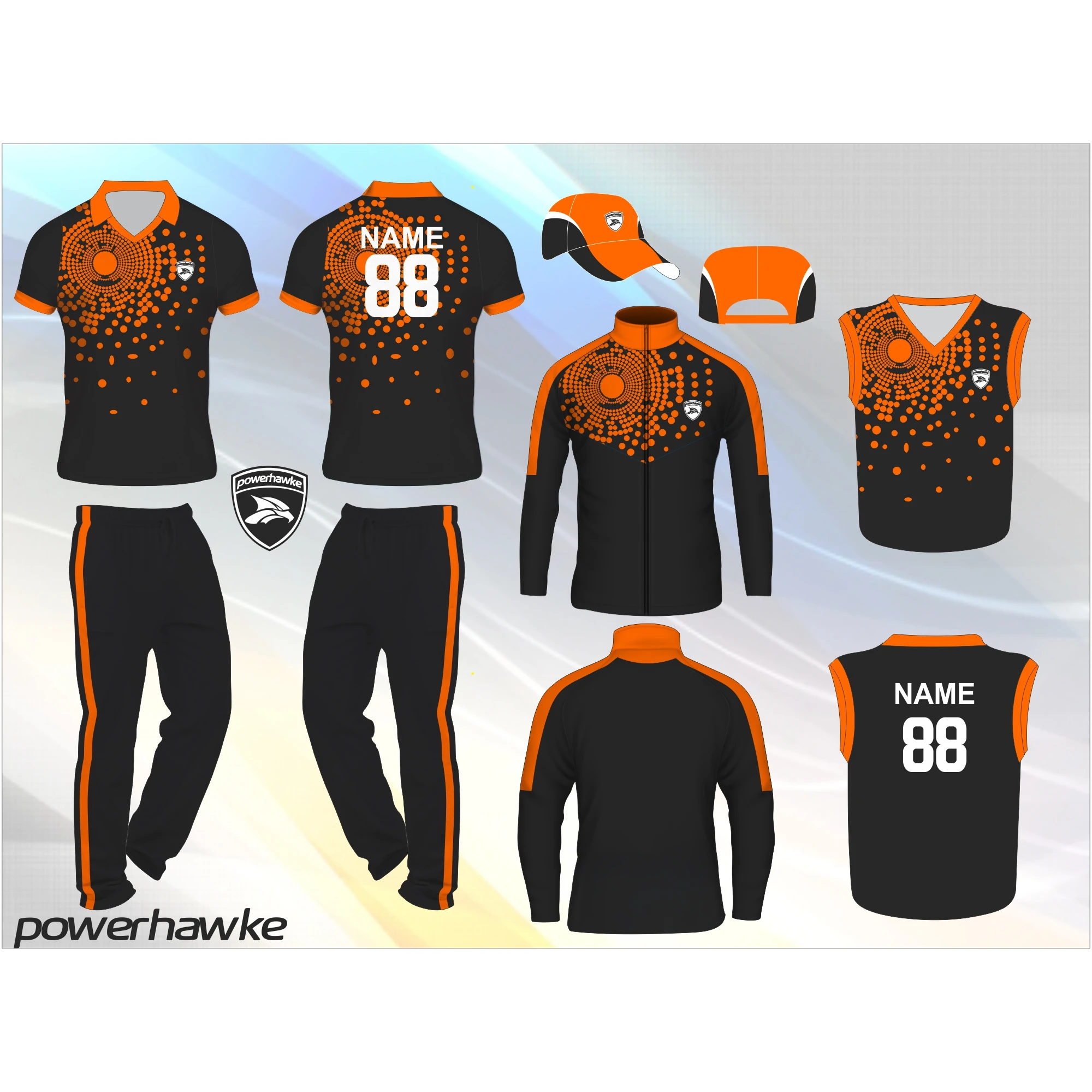 Customized Logo Team Name Formal Look Newly Designed Sports Cricket Jersey With Collar available in Different Colors