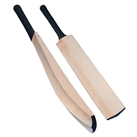 Indian Wholesale Factory Custom Wooden Cricket Bat OEM Outdoor Games Sport Bats Custom Logo Design Packing Made English Willow