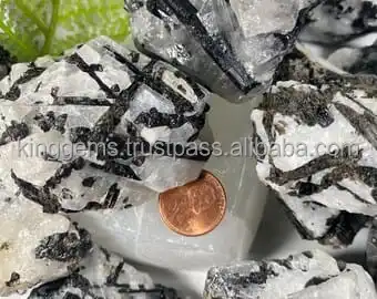BEST SELLING WHOLESALE NATURAL TOURMALINE WITH QUARTZ ROUGH STONE FOR REIKI HEALING STONE MEDITATION JASPER  RAW TUMBLED STONE
