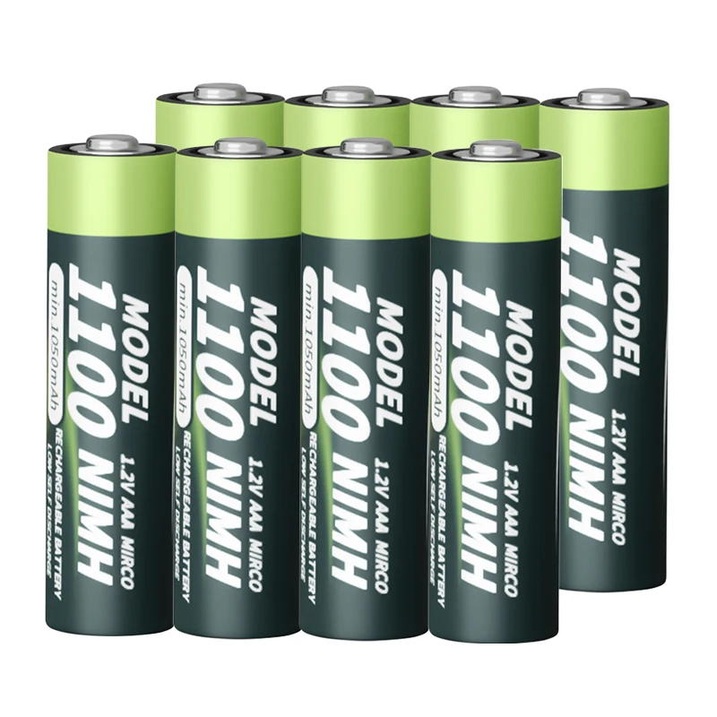 German quality low self-discharge AAA-nimh-battery nim 1100mah 1.2v AAA rechargeable battery