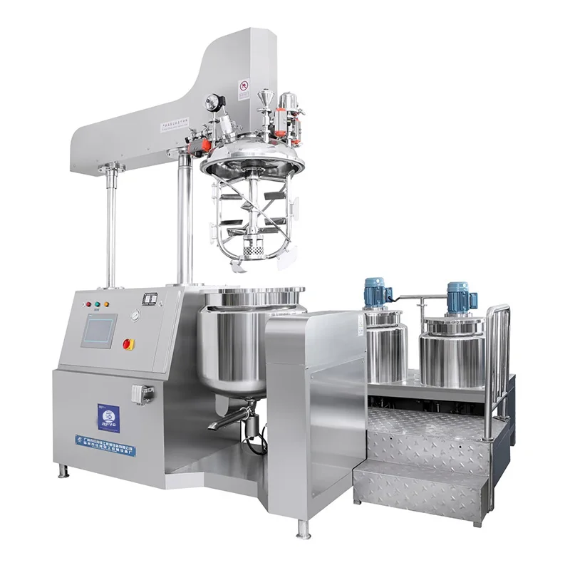 APVO 100L 200L 300L vacuum reactor and mixer for toothpaste ointment cosmetic cream manufacturing machine