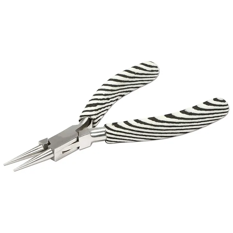 Set of Five Essential Jewelry Making Pliers - Pliers Set 130mm 5 Pieces