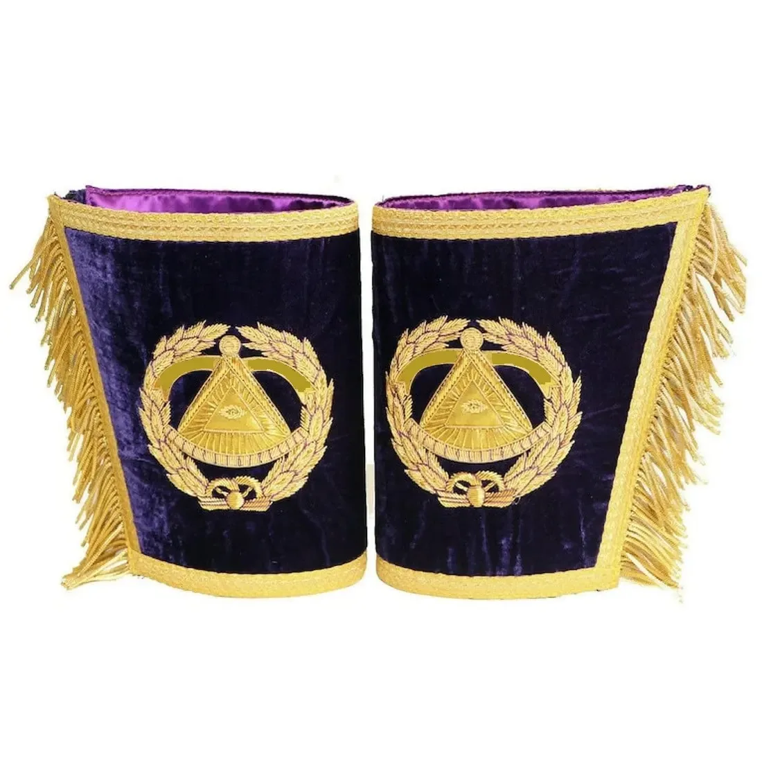 Masonic Regalia Подарочный фартук великого мастера из овечьей шкуры с короной цепочкой воротником и манжетой набор металла