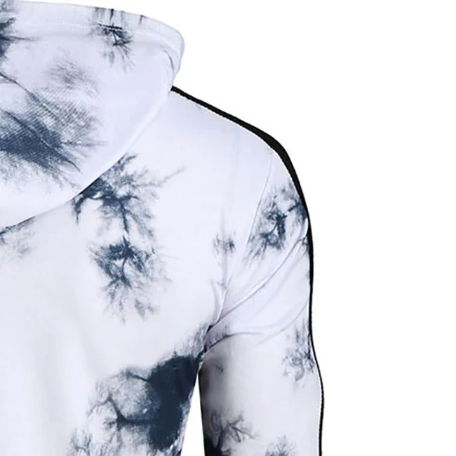 New Custom high quality unisex cheap rate best design OEM service men embossed colorful with hood set full lined hoodie