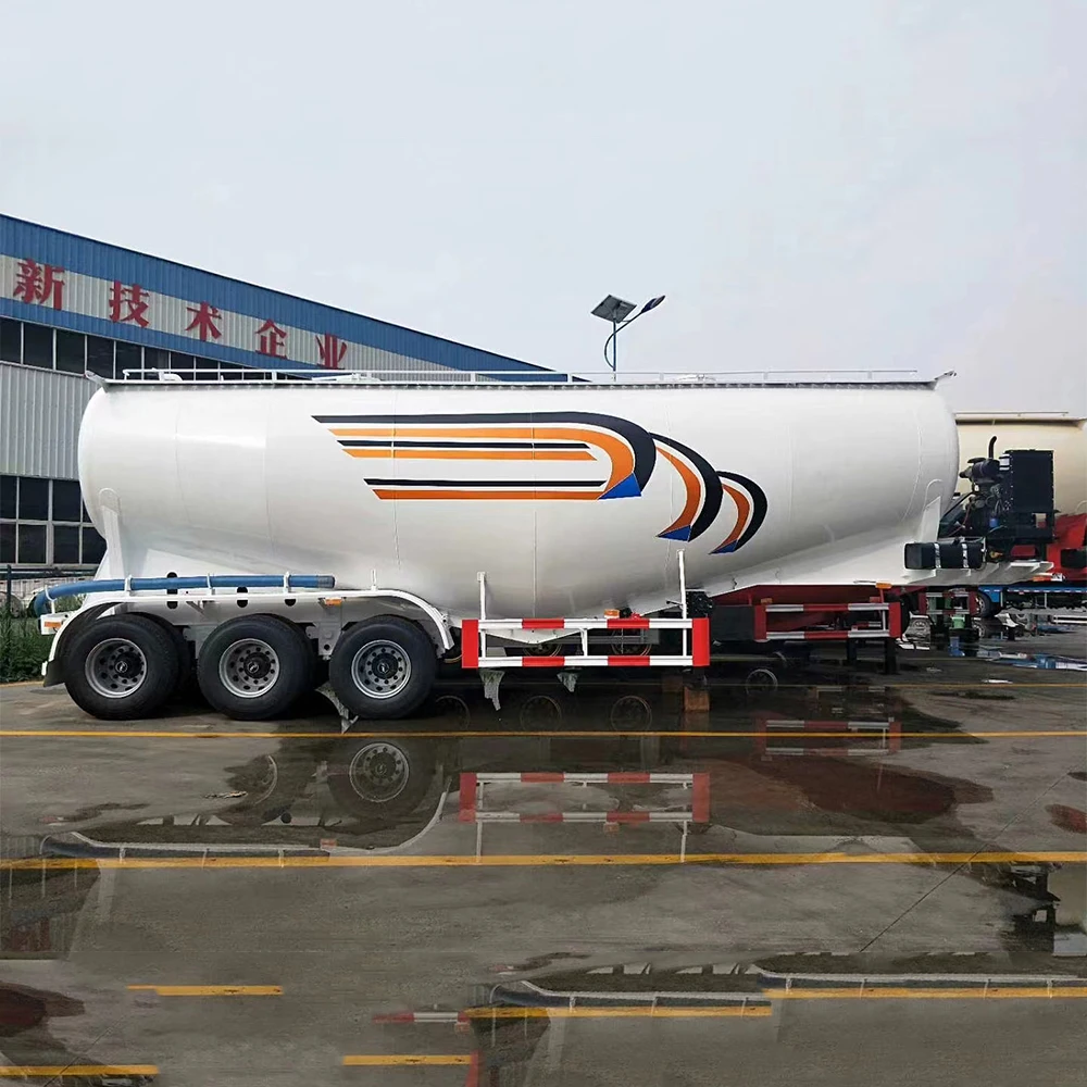 2 3 4 оси 50 CBM 60 тонн 70 грузовой порошок V тип порошковый танкер для продажи