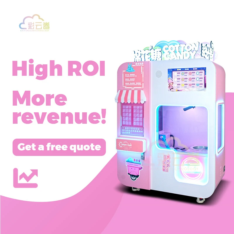 High Profit Cotton Candy Machine Automatic Supplier Electric Cotton Candy Machine Distributor