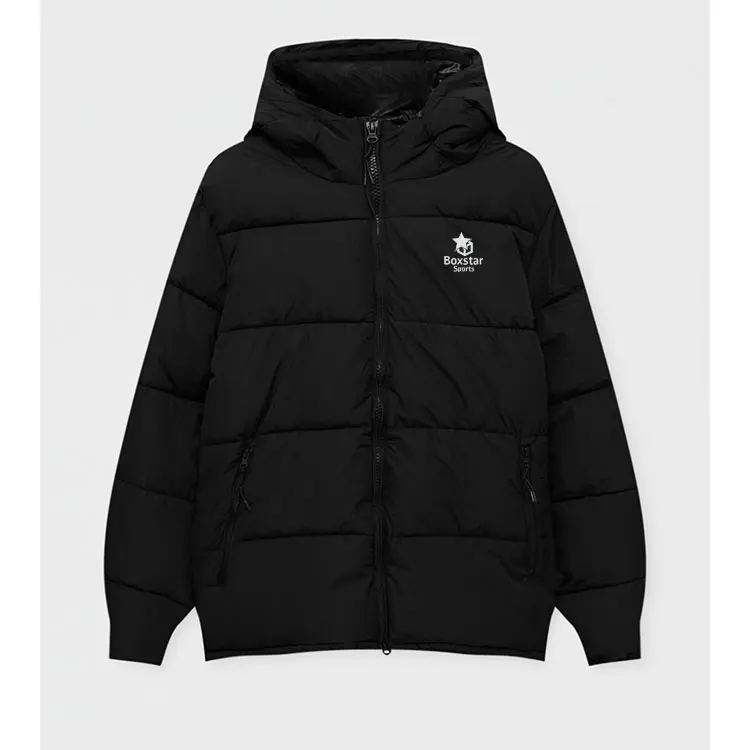 Winter Latest Design Outdoor Hooded Jacket For Men Padded Puffer Jacket