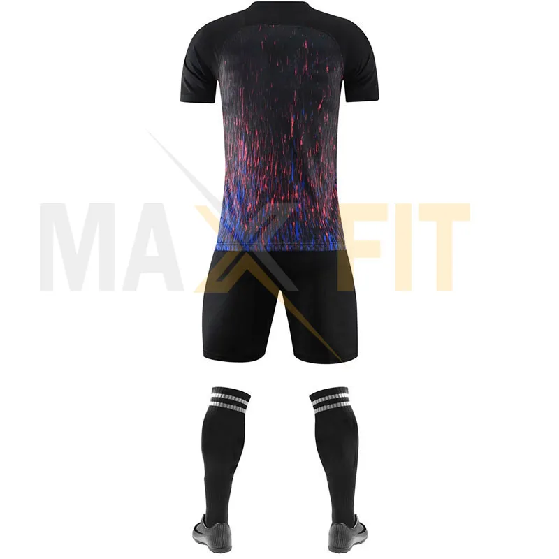 Wholesale High Quality Competitive Price Soccer Team Uniforms Customized Soccer Jersey Set By MAXFIT ENTERPRISES