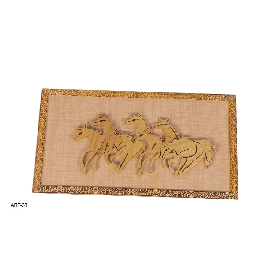 Running Horse Wall Decor  Dhokra art , Hand Made