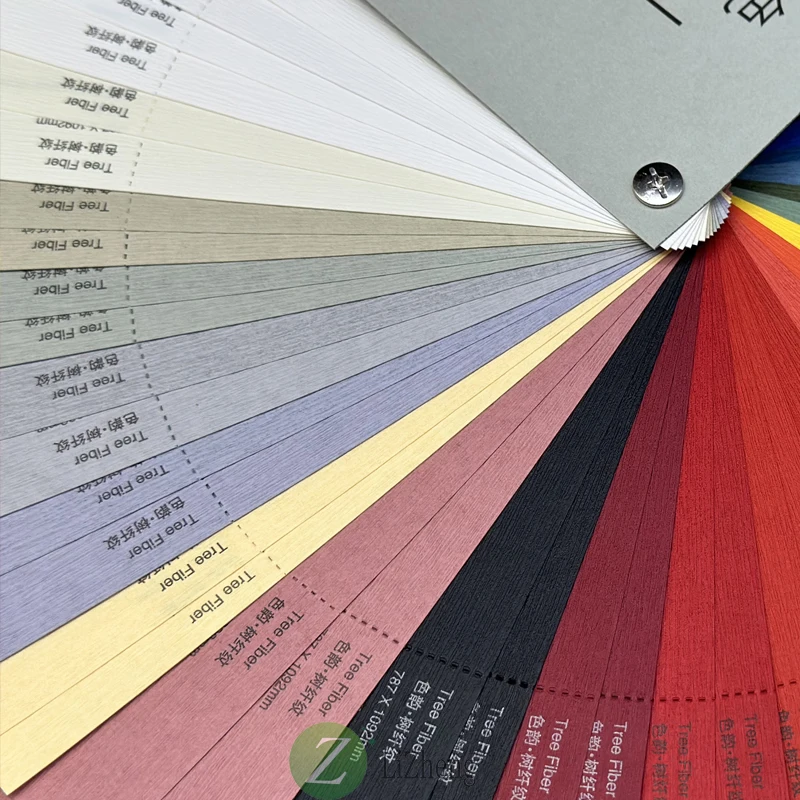 Lizheng embossed wrapping paper Custom Design Colour Specialty Paper Embossed Paper For Packing