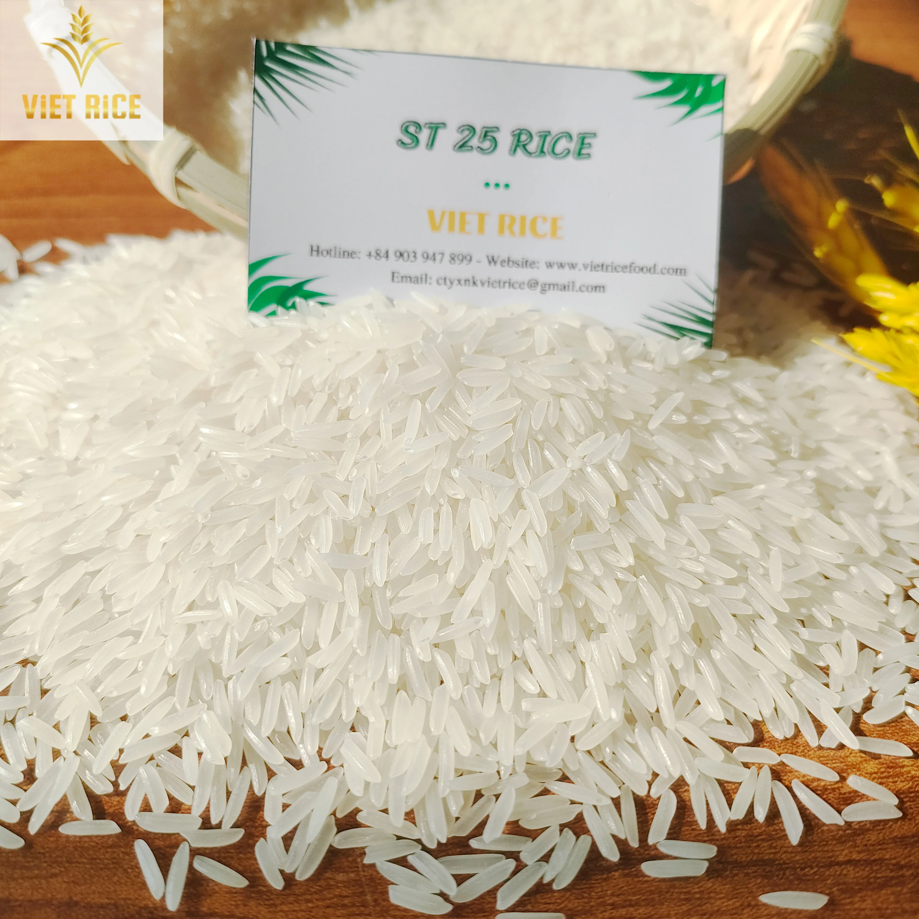 PREMIUM QUALITY - From Vietnam factory ST25 5% broken rice BEST SELLING WITH COMPETITIVE PRICE (Contact +84 769340108 Ms.Anna)