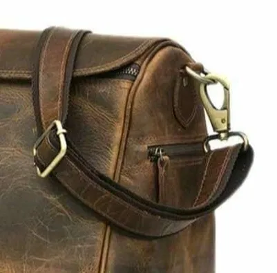 Lightweight Handmade Custom Leather Duffle bags for Men and wholesale Leather Travel Overnight Weekend Sports Gym Duffel Carry O