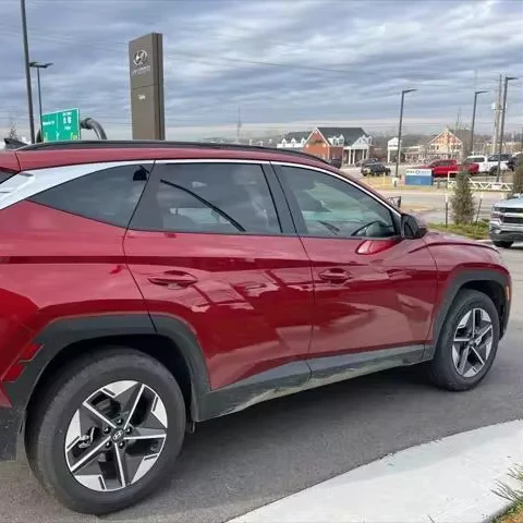 2017-2025 Подержанный Hyundai Tucson Hybrid SEL удобный 1.6L I4 Turbo Gas/Electric SUV с 10 25 дюймовым сенсорным дисплеем