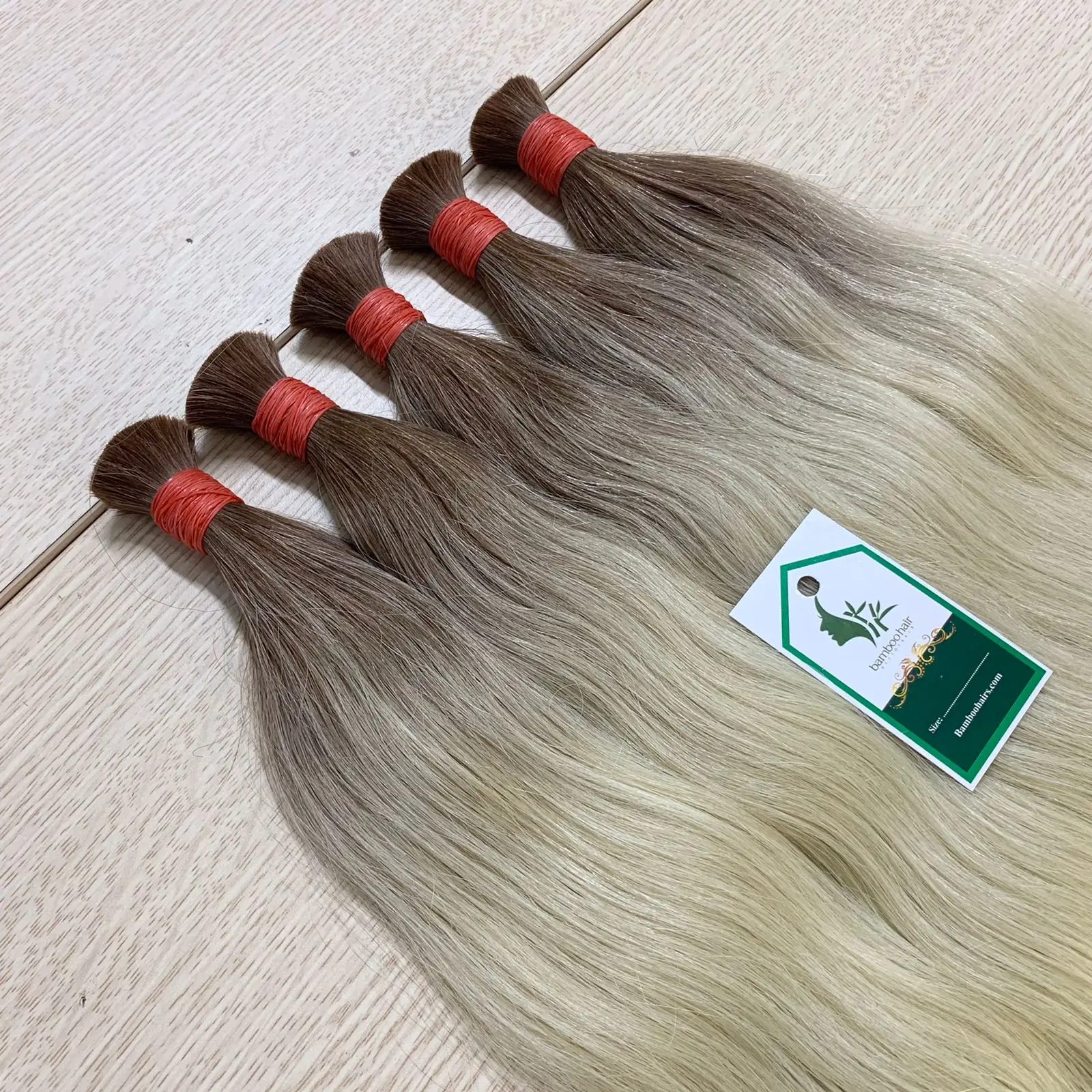 Bulk Hair Vietnam Real Human Hair Extensions Export Standard Straight Super Double Drawn Hot Trendy All Size High Quality