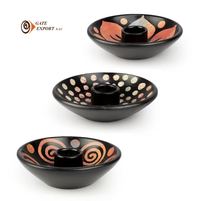 Wholesale 100% Peruvian PALO SANTO HOLDER Handmade Wood Artisan Work Cone Sandalwood Scent Aromatherapy Agarwood Packaged Boxes