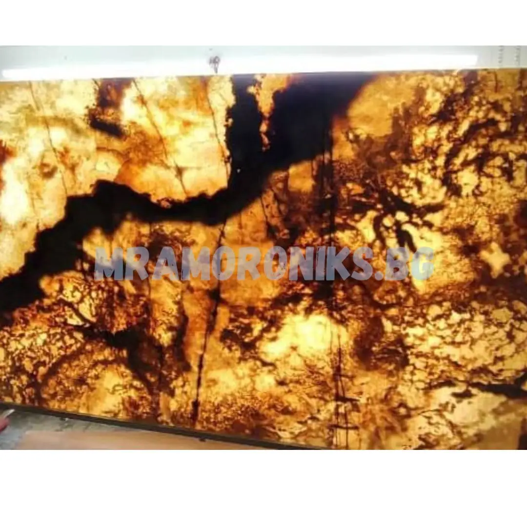 White Grey Onyx Marble Stones Natural Transparent Slabs  Tiles Floor  Wall Panel for Hotel and Villa Wall Floor Decoration