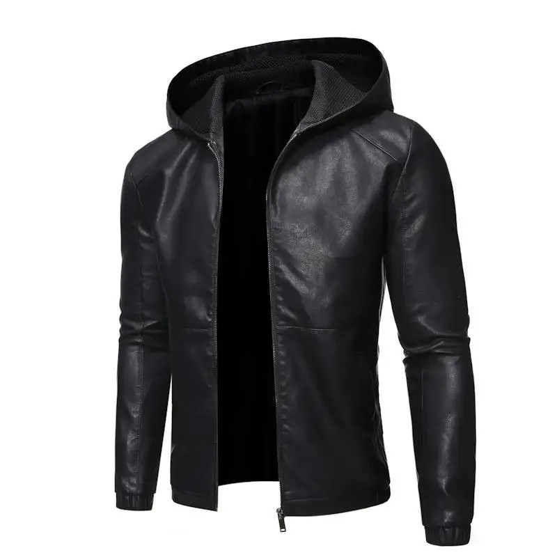 OEM Customize Men Leather Jacket European Style Oversize Plus Size Pakistan Made Motorcycle Biker Leather Jacket