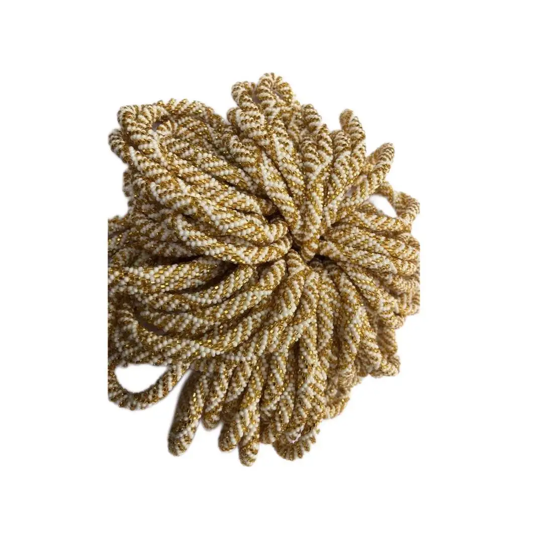 New Arrival Unisex Glass Beads Roll Bracelets Trendy and Religious Style with Pearls and Diamonds for Weddings Parties Gifts