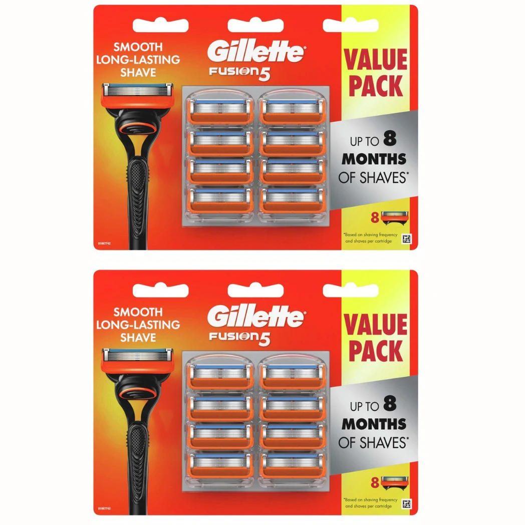 Gillette FUSION 5 Sensitive Mens Razor Blade Refills, 20 Count, Designed for Sensitive Skin
