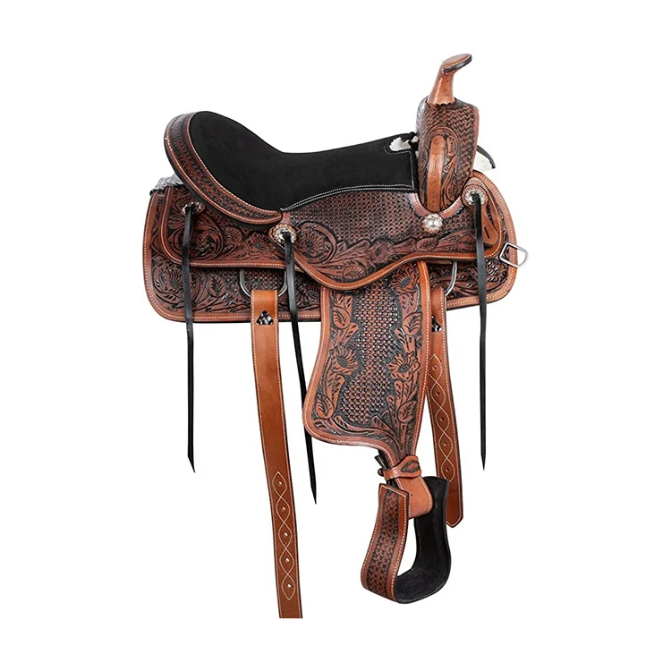 Jumping Close Contact Original Leather Horse Saddle Best Selling Leather Saddle