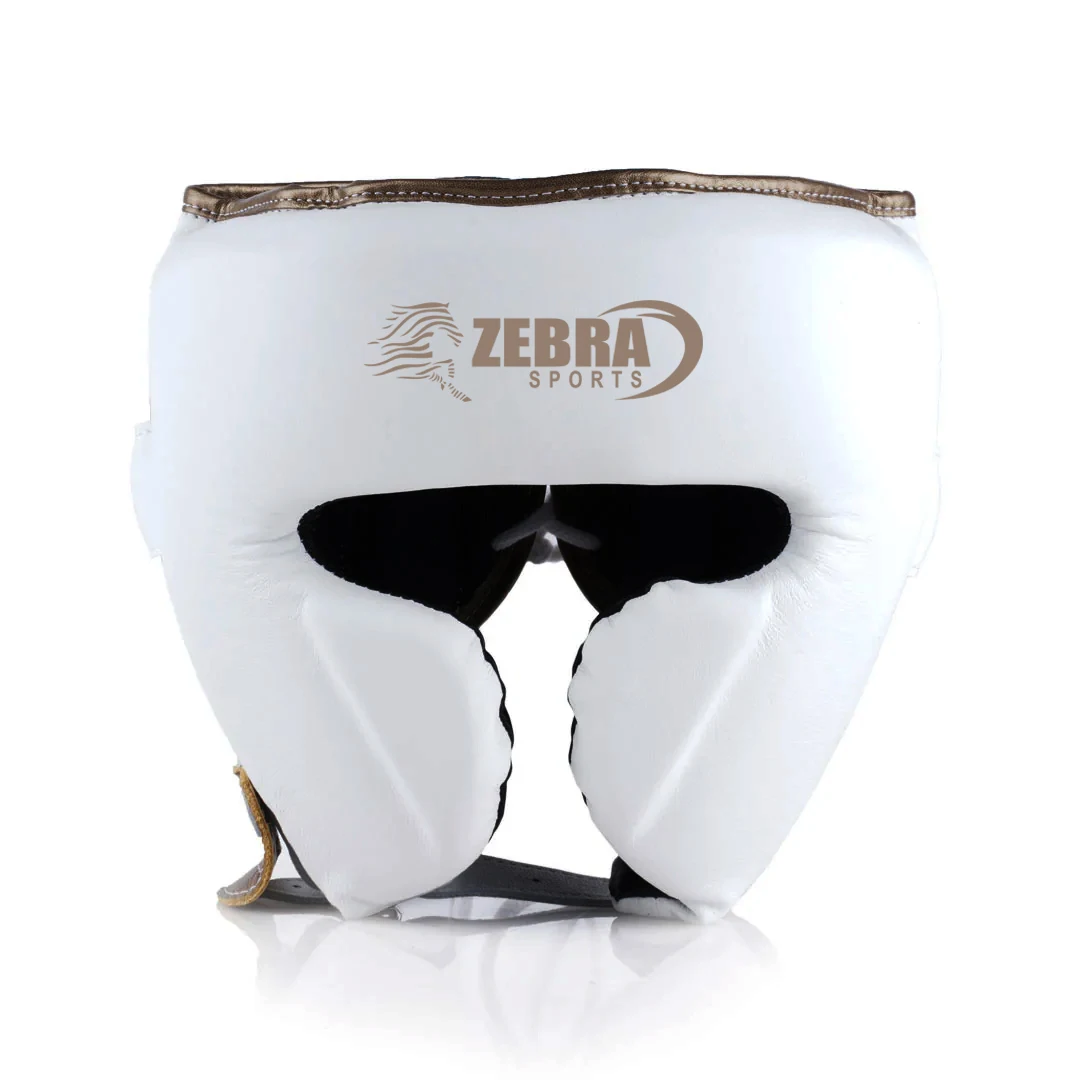 Custom logo Boxing Headgear MMA Protector Headgear Fighting Sparring Helmet with Nose Guard Head Guard