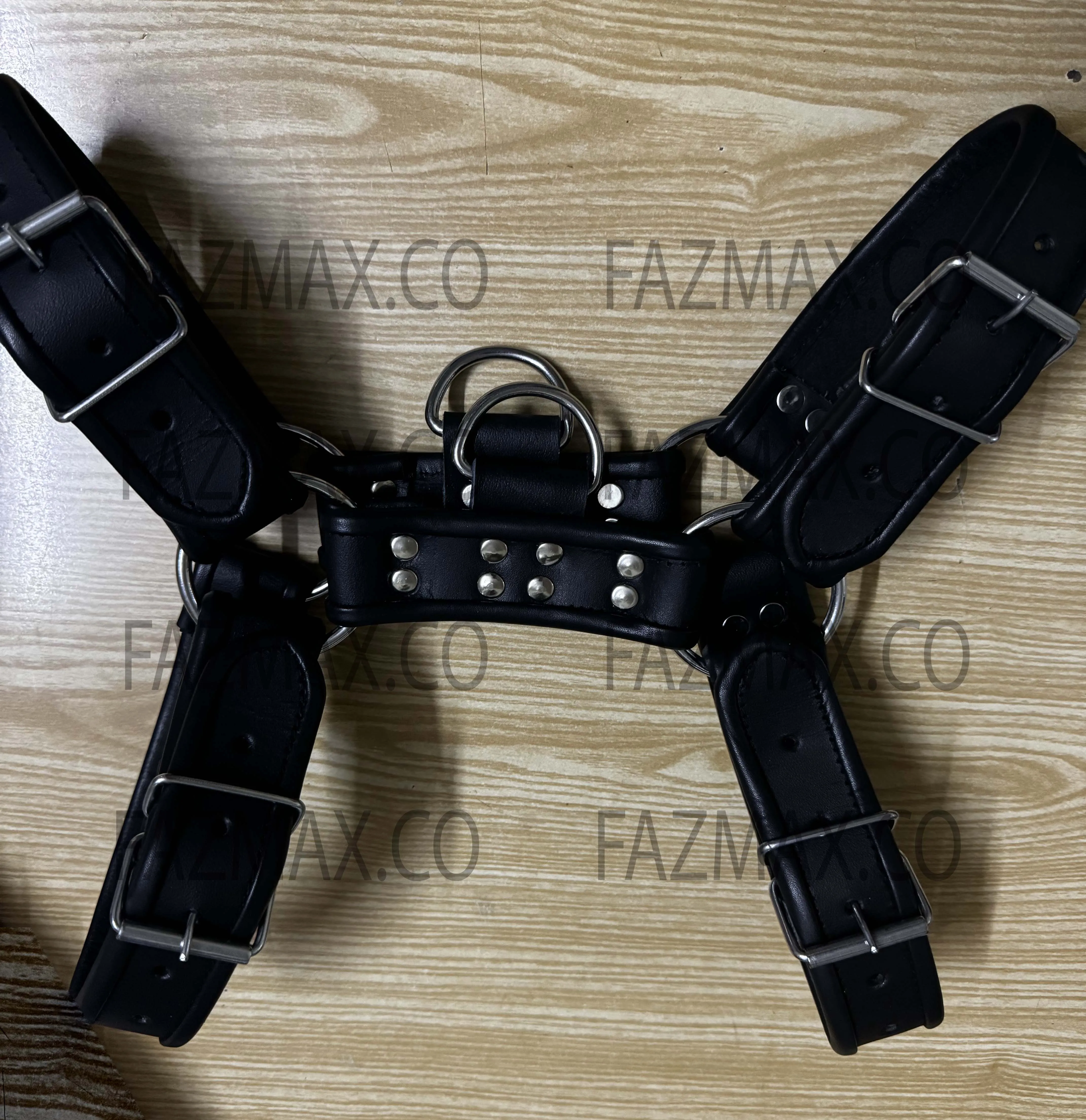 male Leather Harness Fetish Bondage Sex Erotic Men Bondage Harness CowHide Leather For Male Customised Logo