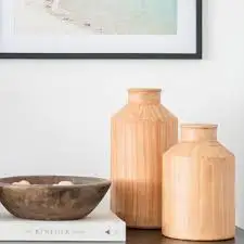 2024 New Design Handmade Wood Vases Used For Decoration Best Price Meaningful Gifts Holiday From Blue Lotus Vietnam