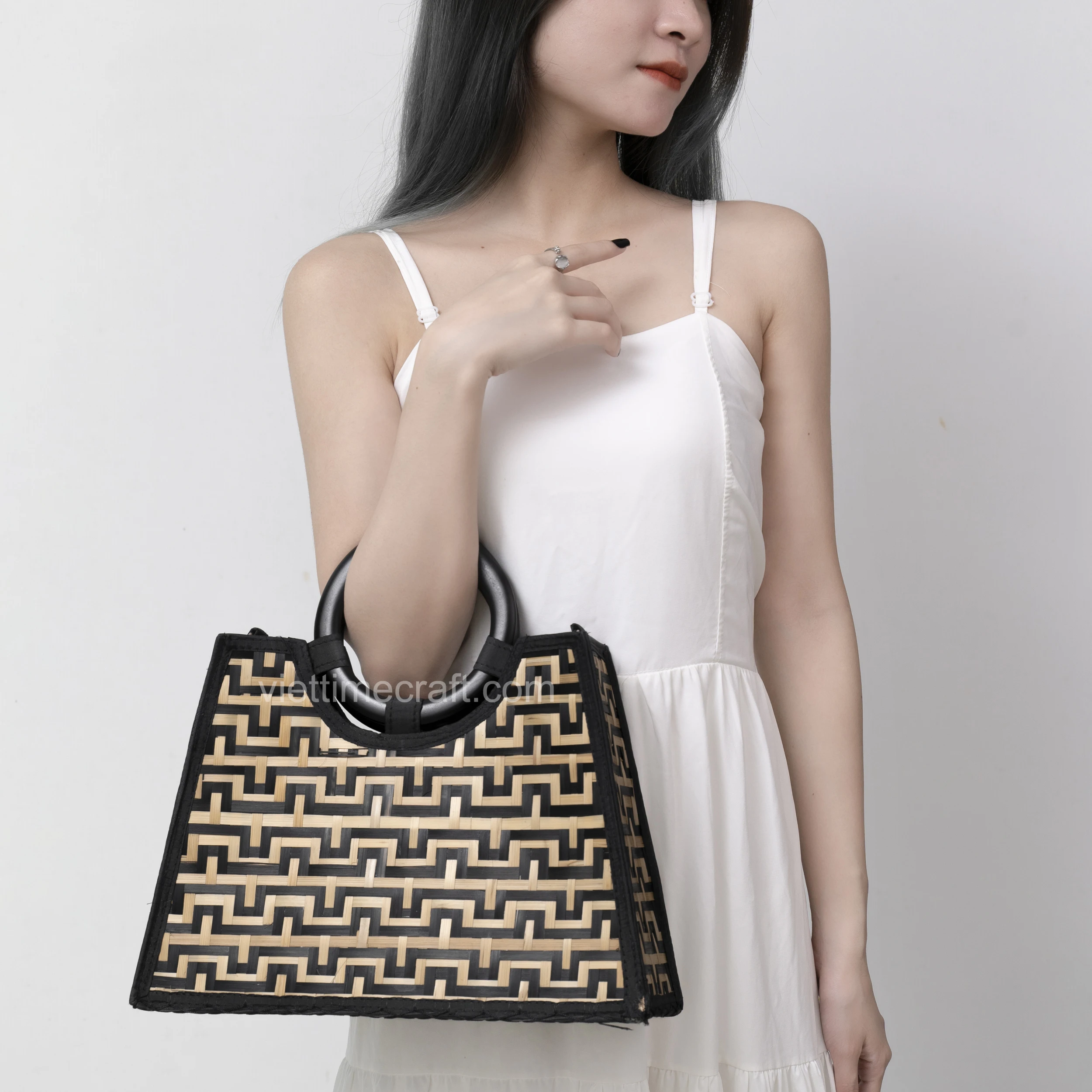 Decorous Style High Fashion Bamboo Bags Bag For Ladies Women Handmade Wholesale From Vietnam