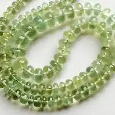 High Quality Natural Prehnite Stone Carved Melon Shape Loose Beads Wholesale in Best price From India Manufacturer And Exporters
