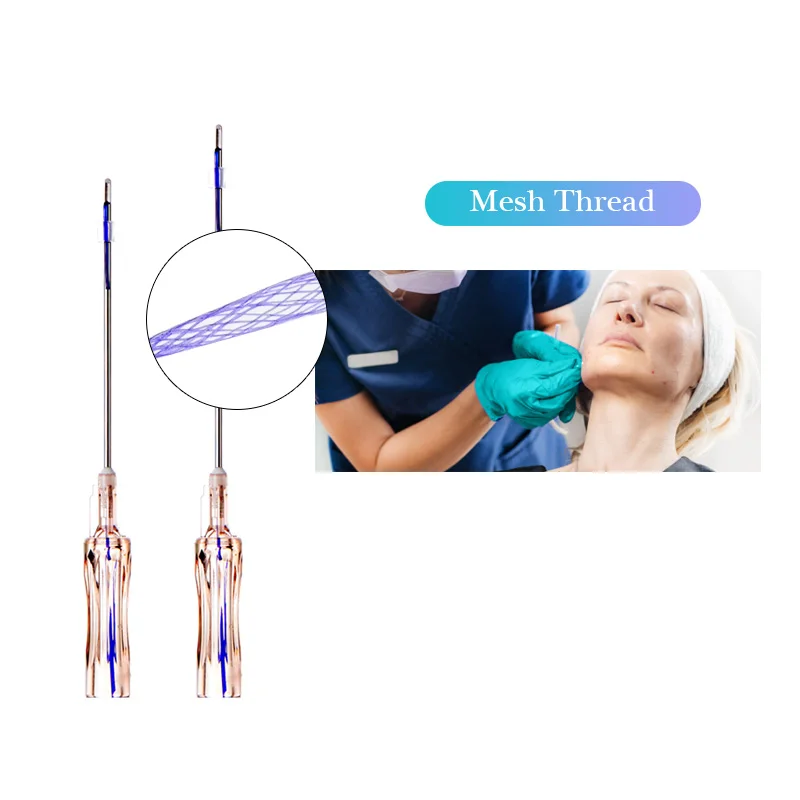 surgical suture fine effective face and body lifting aptos ultra v line hilo tensor lift mesh pcl thread