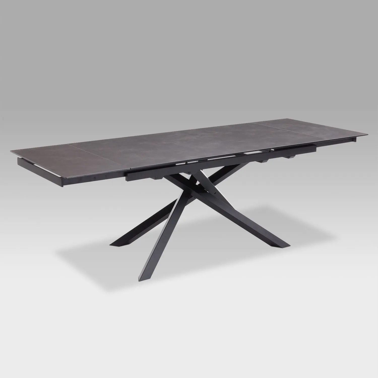 Fine Italian quality Ceramic table tops black PORCELLANA NERA 
customized sizes from 70x70cm up to 300x100